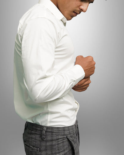 White Semi formal
