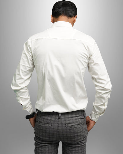 White Semi formal