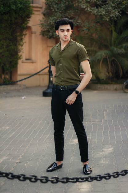 Olive Green Cuban