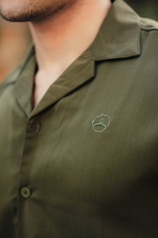 Olive Green Cuban