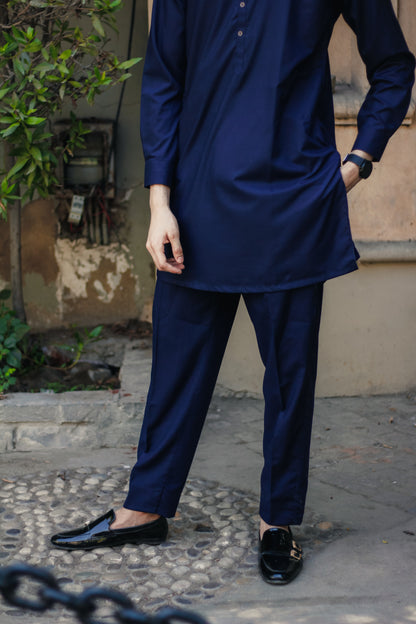 Navy blue- Blended