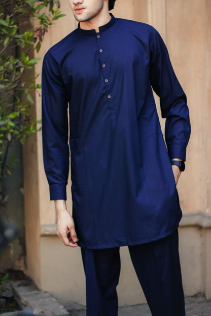 Navy blue- Blended